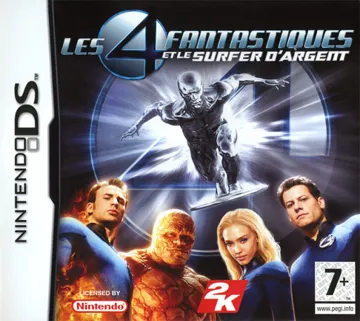 Fantastic Four - Rise of the Silver Surfer (Europe) (En,Fr,De,Es,It) box cover front